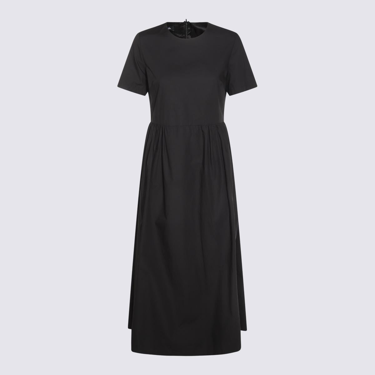 Add Black Cotton Dress