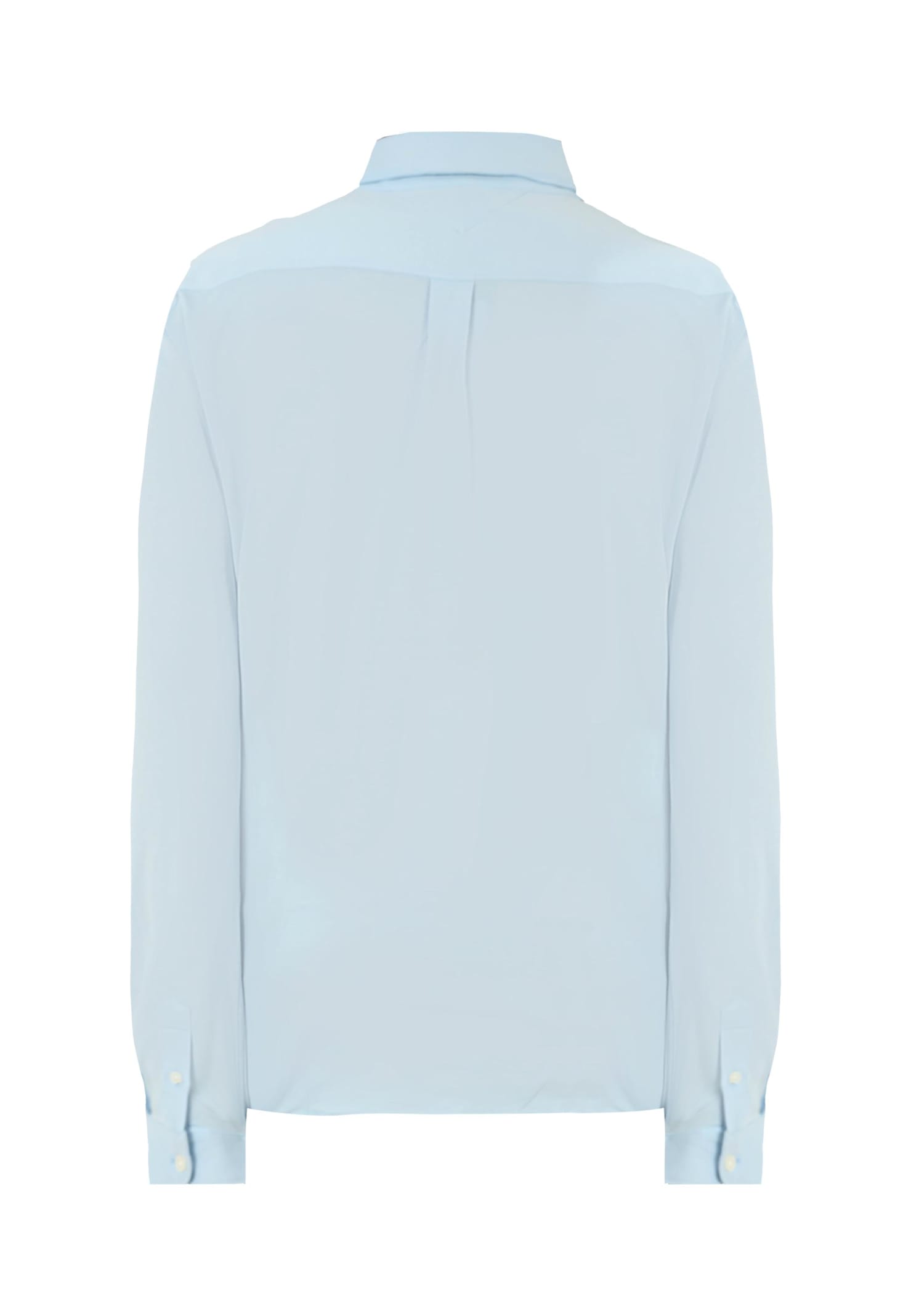 Tommy Hilfiger Light Blue Shirt For Boy With Flag