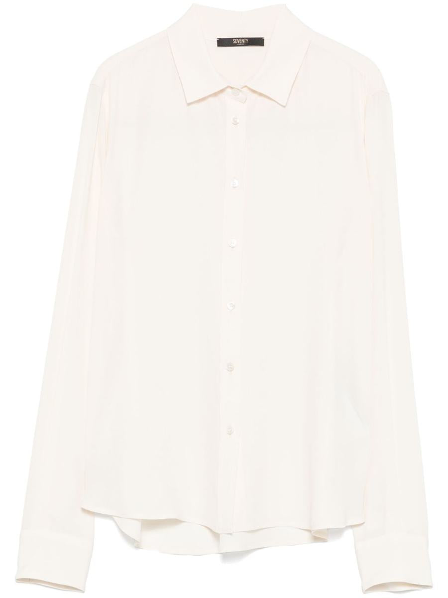 Seventy Cream Shirt With Long Sleeves