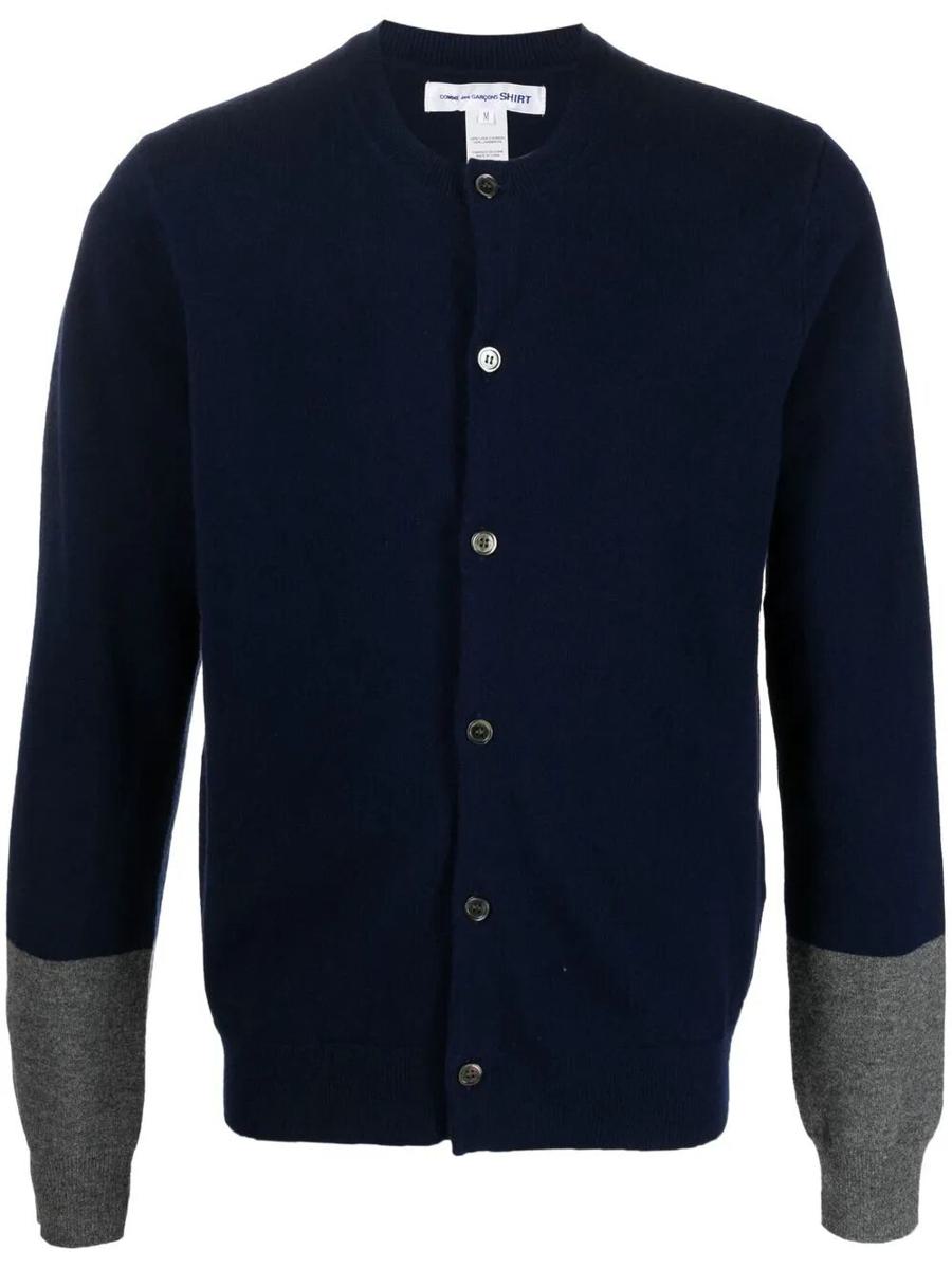 Comme Des Garçons Mens Cardigan Knit Clothing