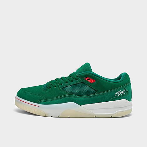 Jordan Men's Flight Court Casual Shoes in Malachite/Infrared 23/Muslin Size: 8.0