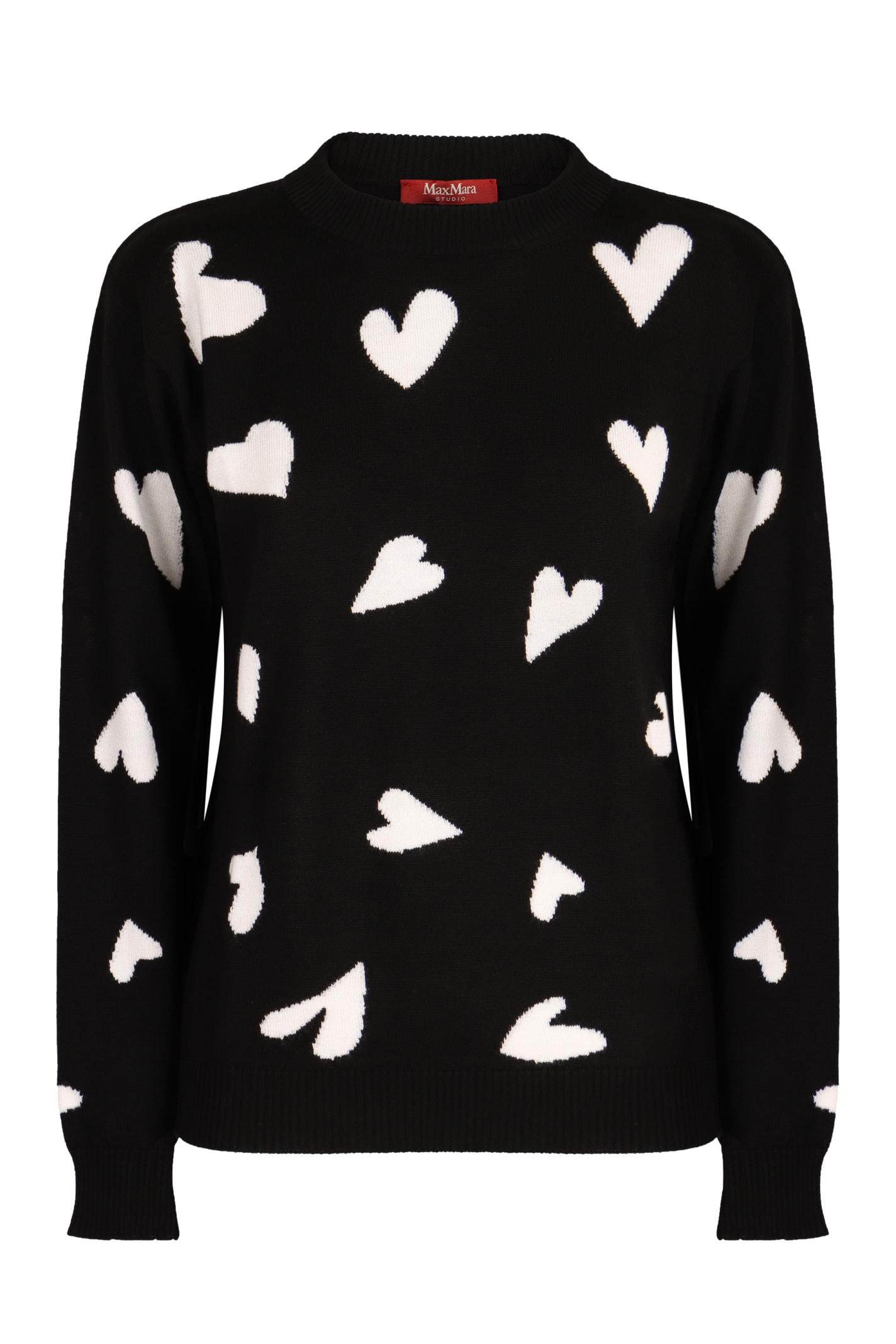 Max Mara Studio Arold Crew-neck Wool Sweater