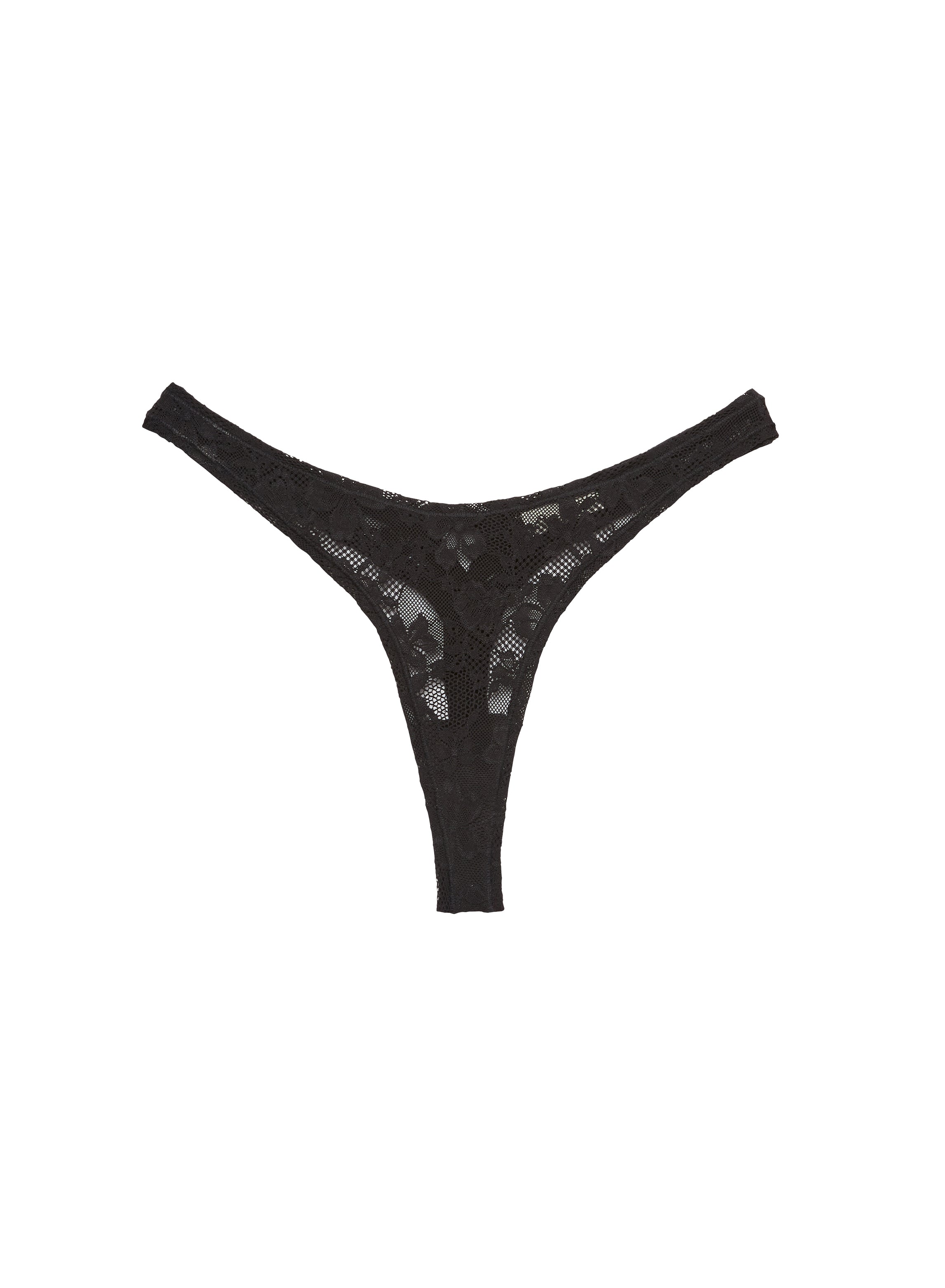 Fleur du Mal Le Stretch Lace Thong