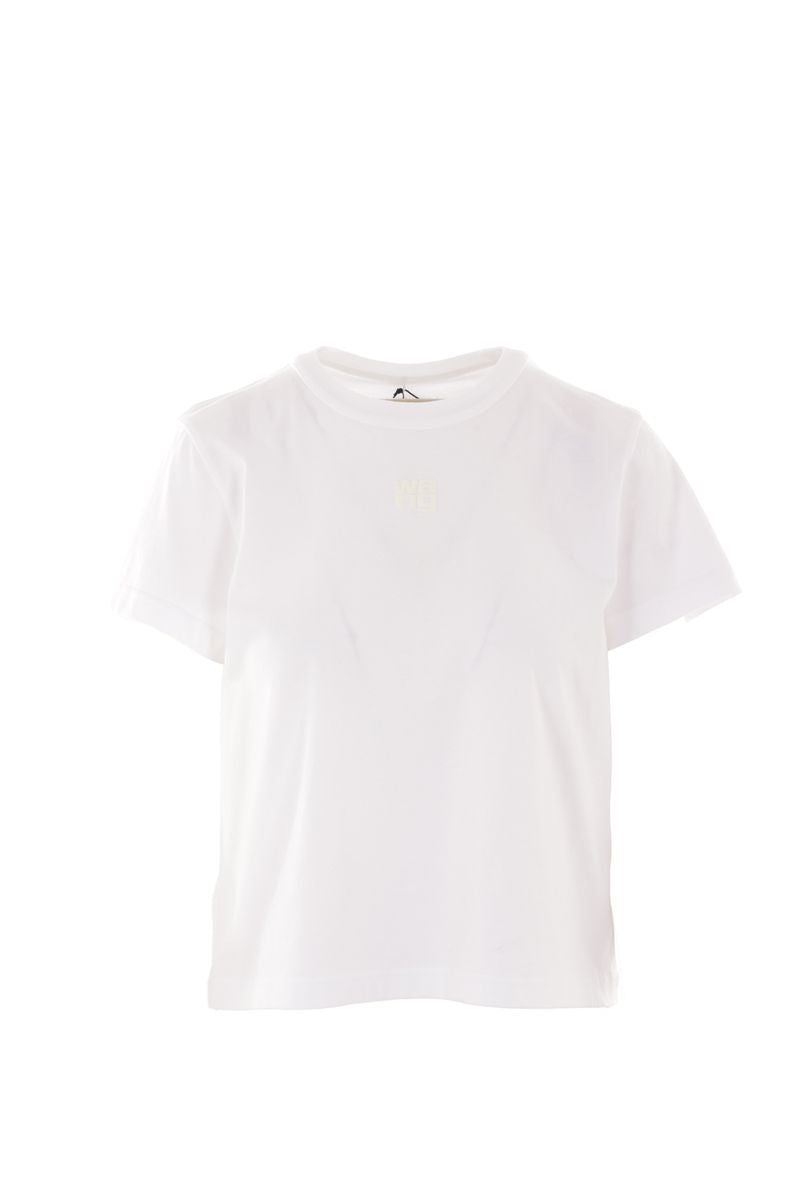 T By Alexander Wang 'Essential Jsy Shrunk' T-Shirt