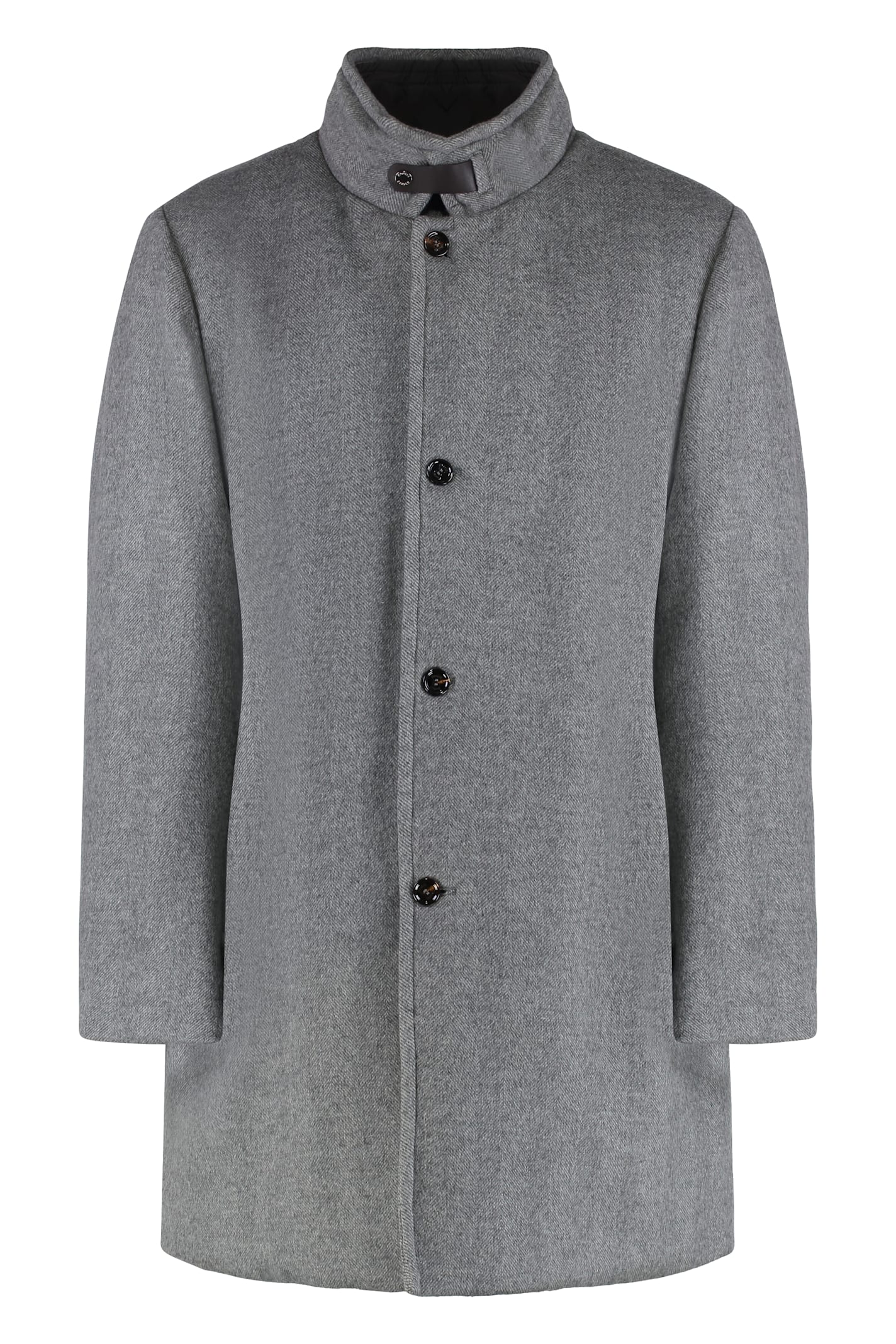 Moorer Bond Padded Wool-blend Coat
