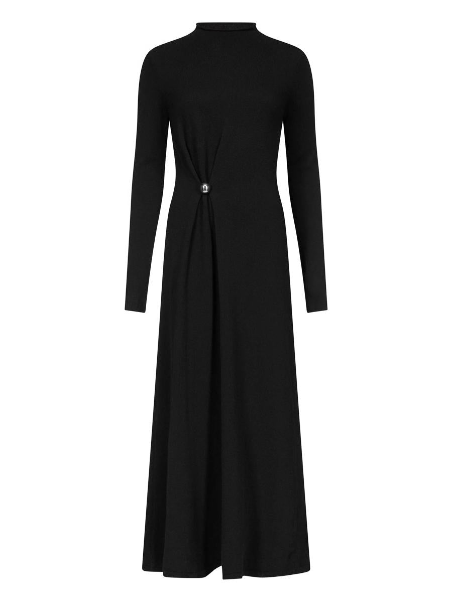 Loulou De Saison Lucero Draped Knit Dress Clothing