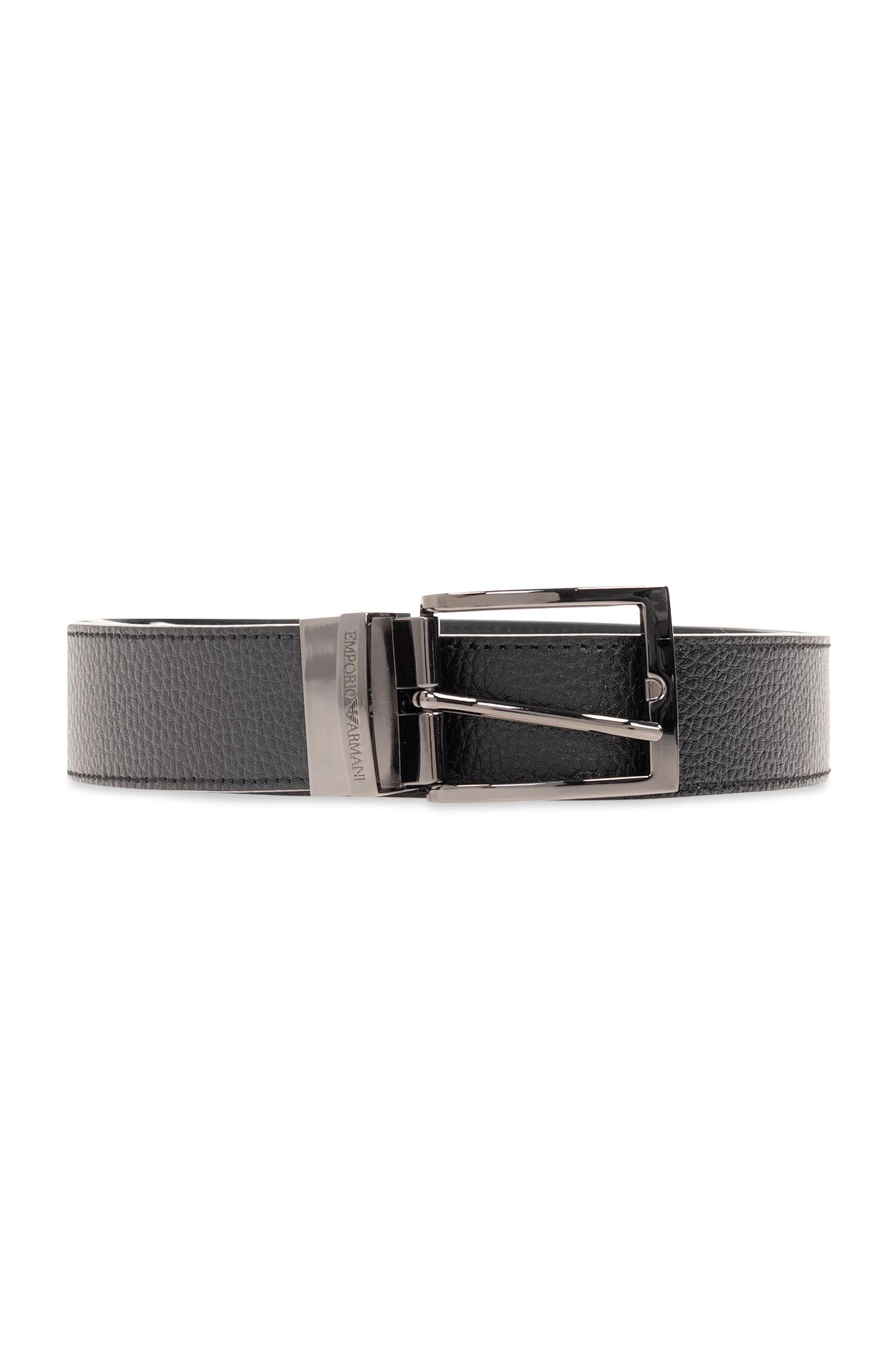 Emporio Armani Leather Belt