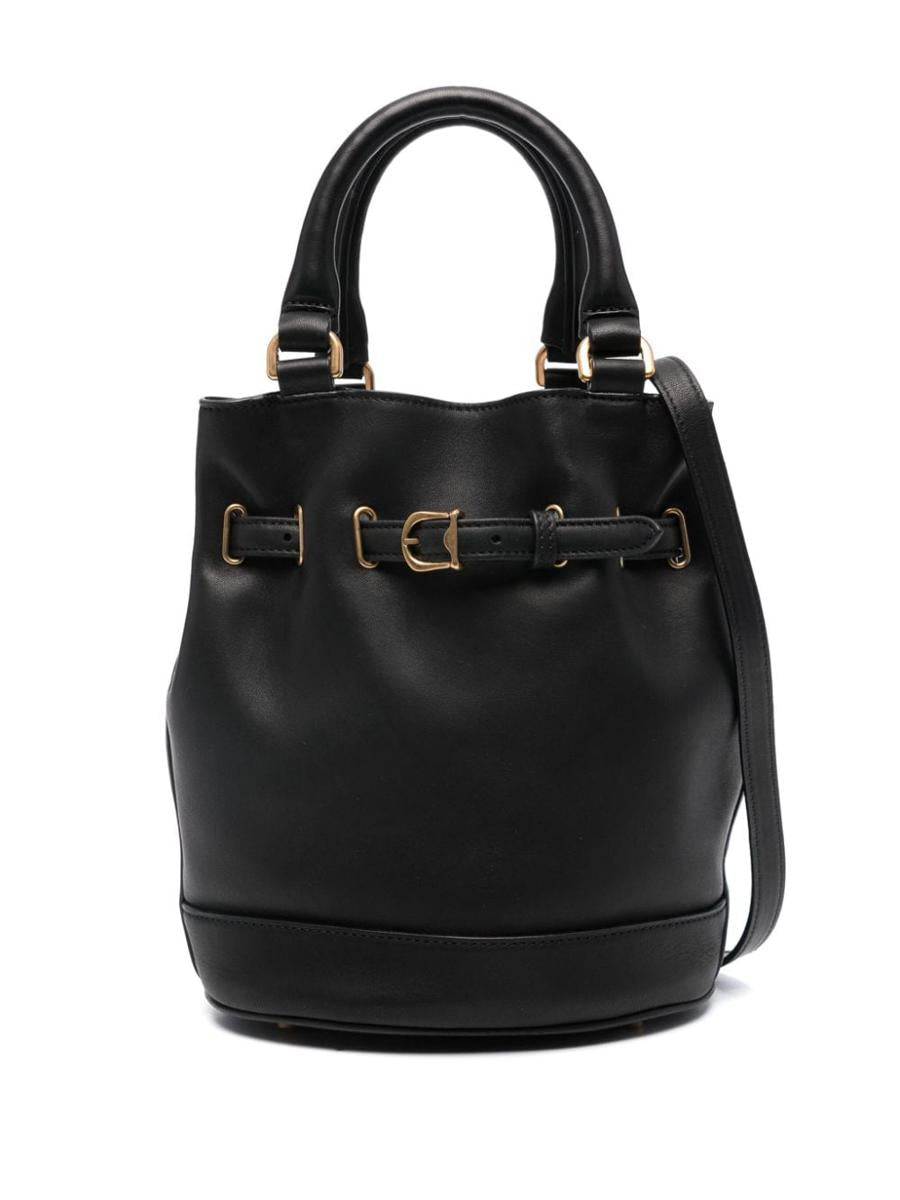 Giuliva Heritage Leather Mini Bucket Bag Bags