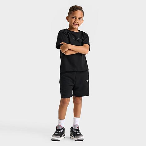 Sonneti Little Kids London T-Shirt and Shorts Set in Black Size: 4