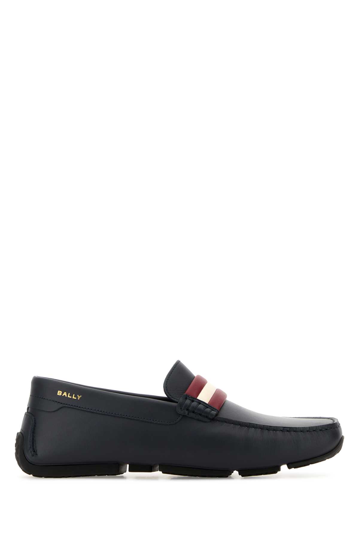 Bally Midnight Blue Leather Placyd Loafers