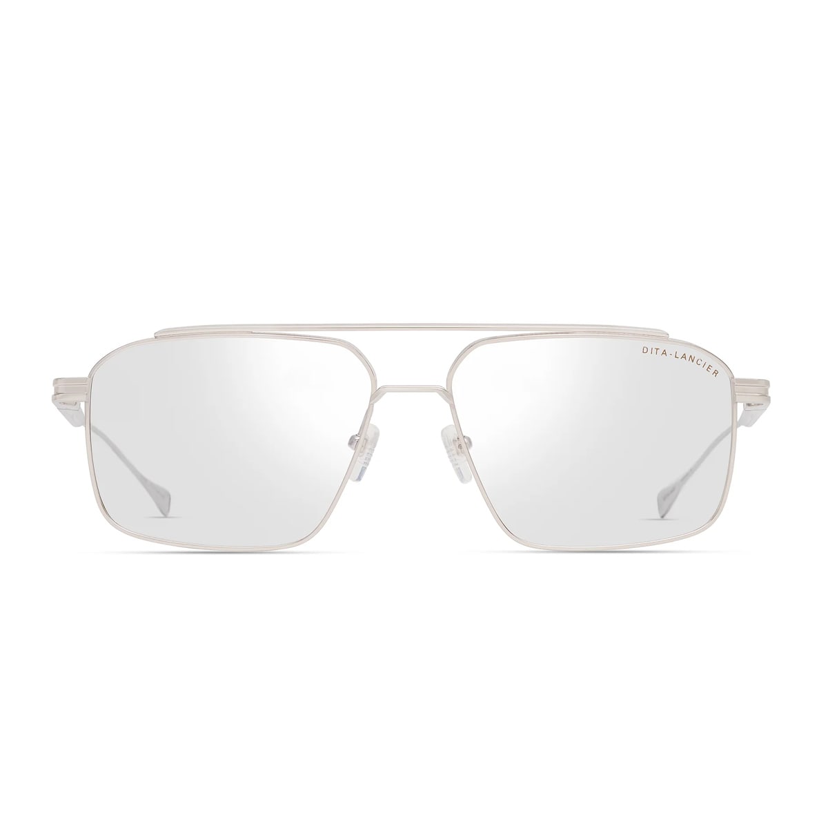 Dita Lancier Lsa Dlx134 04 Shiny Silver Glasses