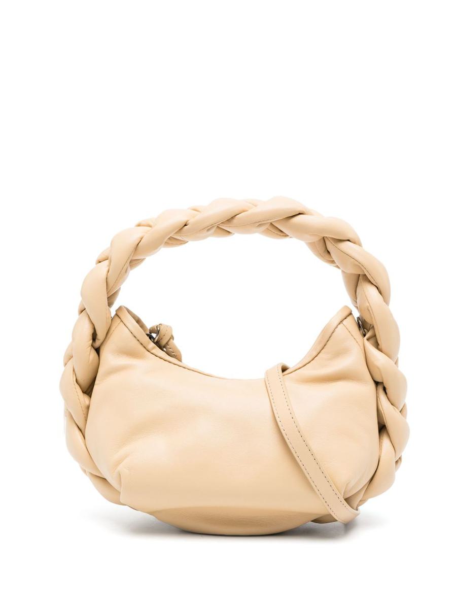 Hereu Espiga Mini Plaited-Handle Leather Handbag