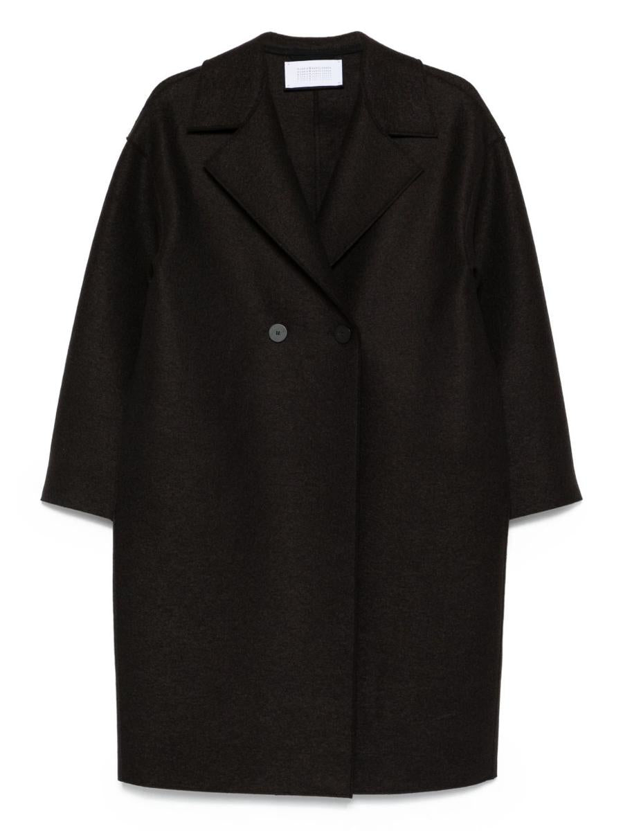 Harris Wharf London Double-Breasted Wool Coat