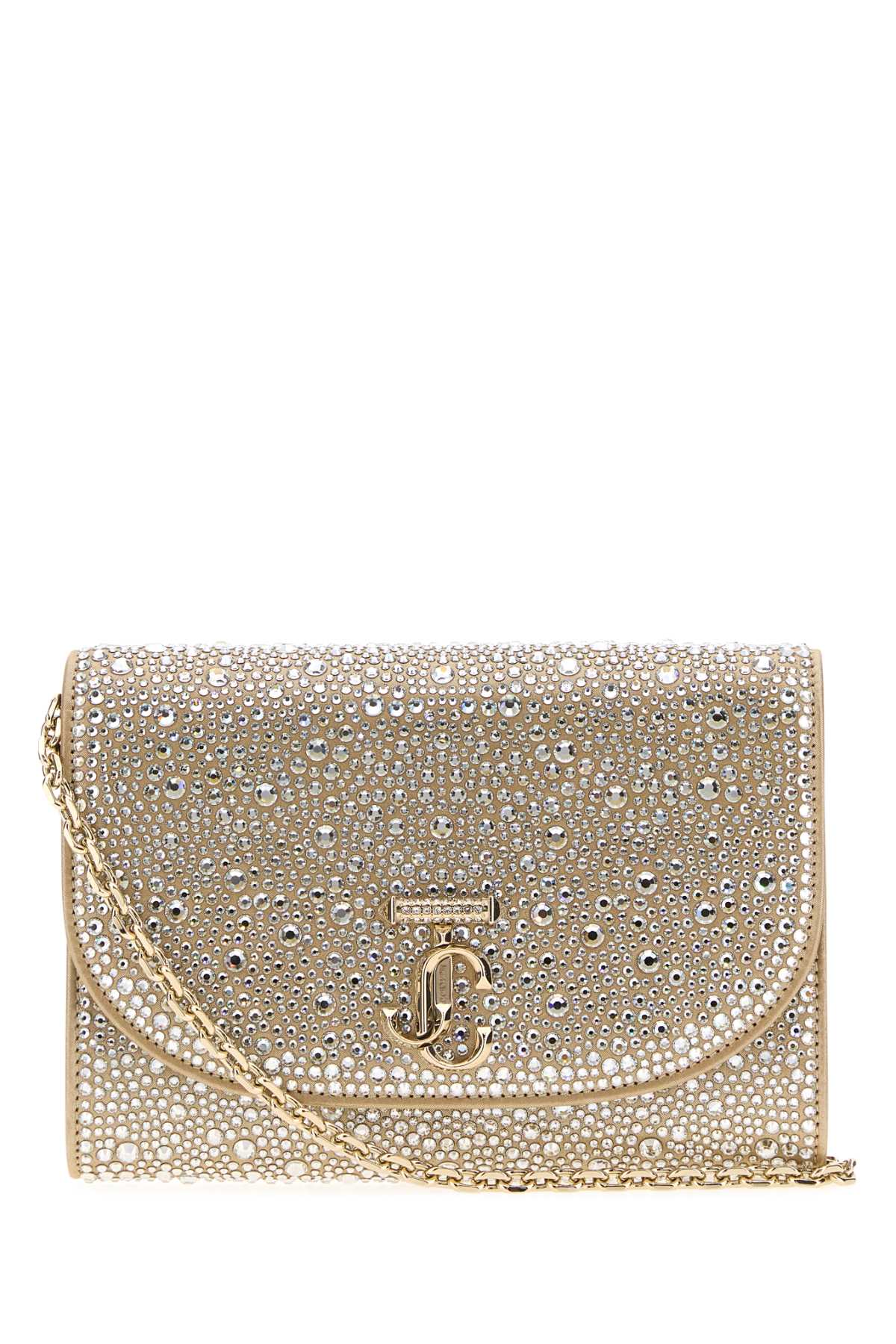Jimmy Choo Embellished Fabric Avn Clutch