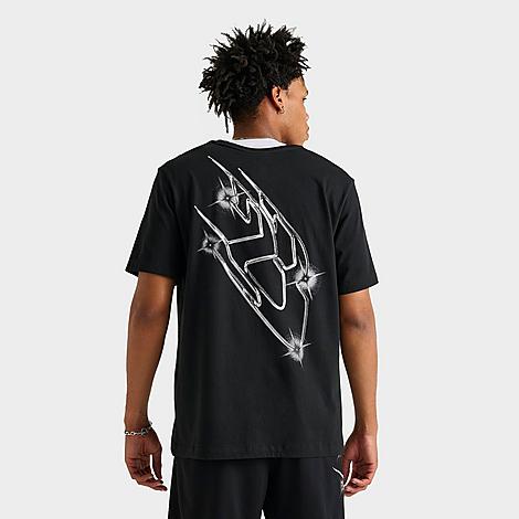 Jordan Men's Sport Dri-FIT Jumpman 23 T-Shirt in Black/White Size: Small