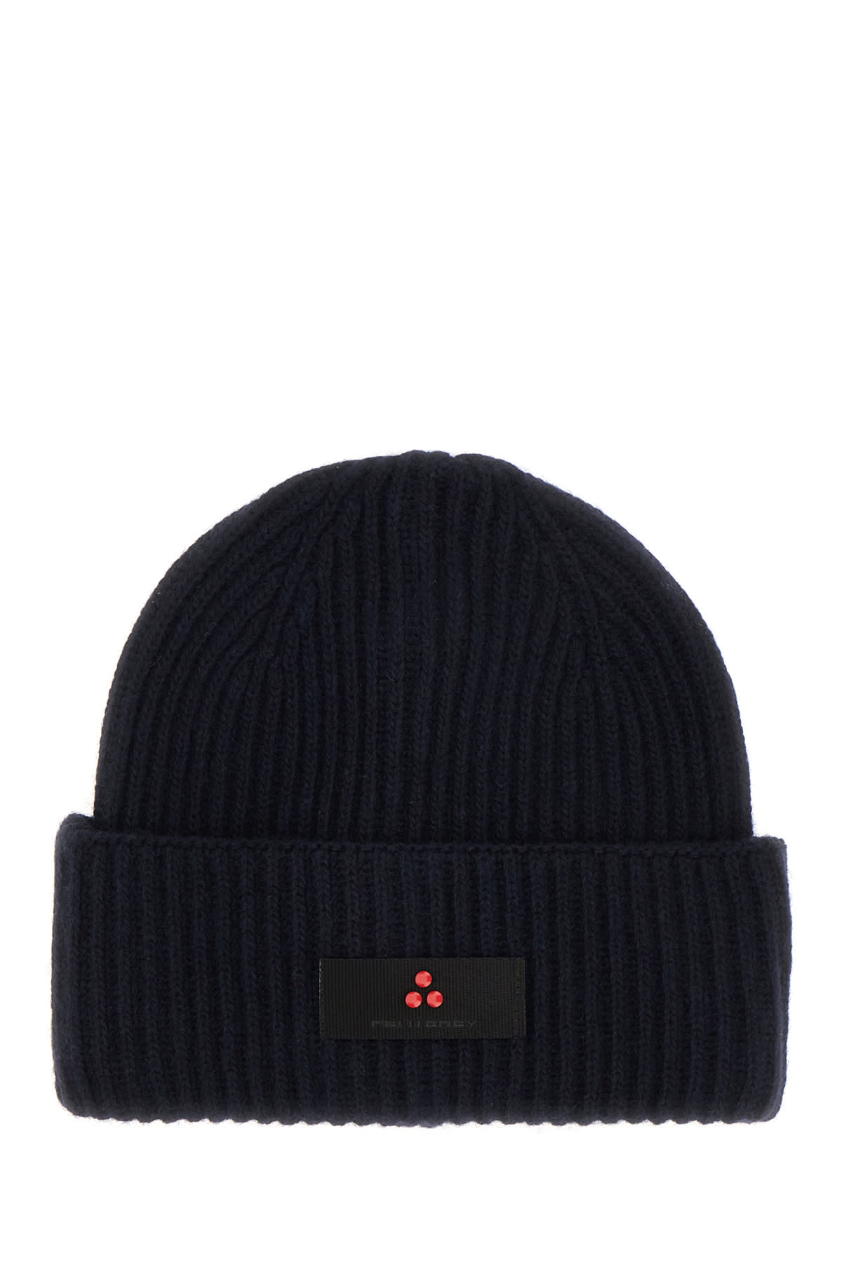 Peuterey Midnight Blue Nylon Blend Beanie Hat
