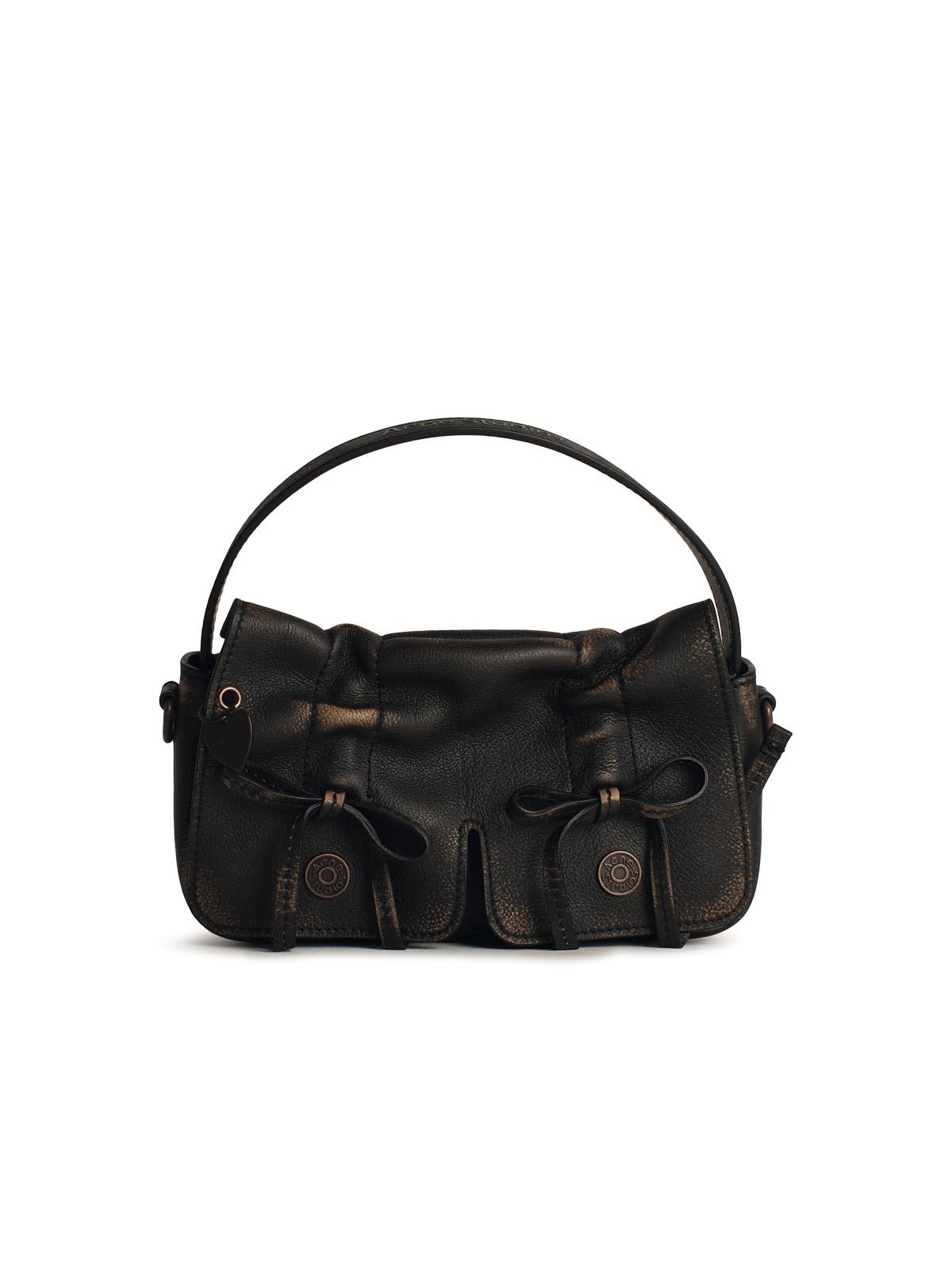 Acne Studios multipocket Brown Leather Bag