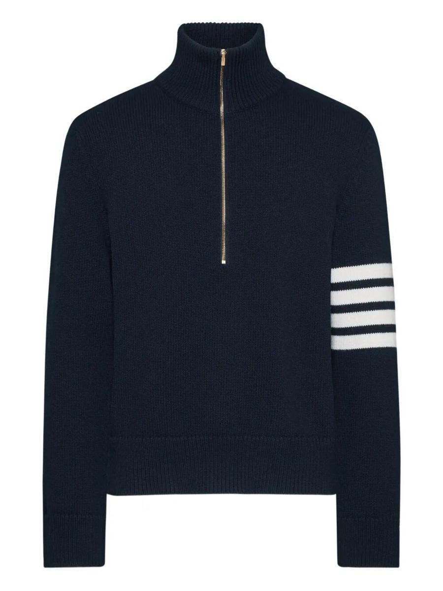 Thom Browne Funnel Neck Hz Pullover Clothing