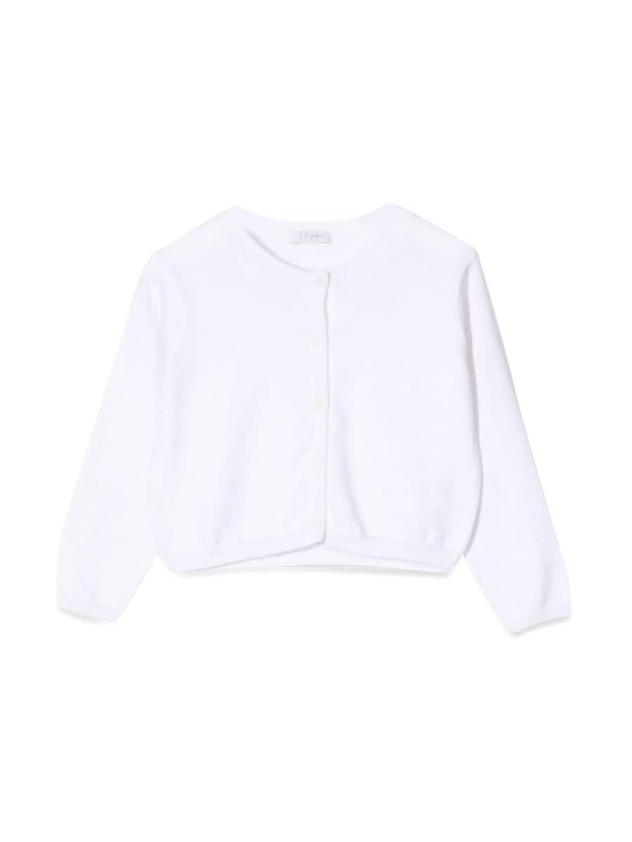 Il Gufo White Tricot Sweater