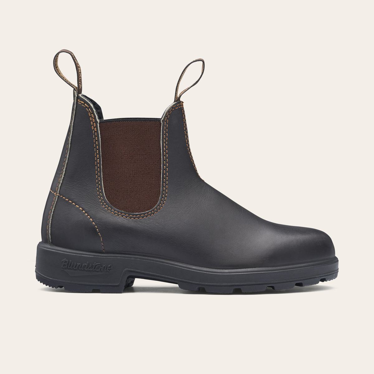 Blundstone 500 Stout Brown Leather Shoes