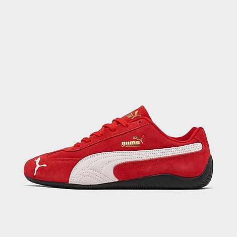 PUMA Men's Speedcat OG Casual Shoes in Puma Red/White Size: 7.5