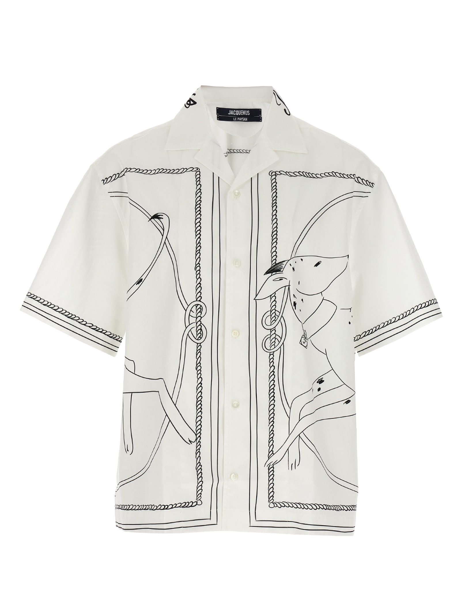 Jacquemus la Chemise Jean Shirt