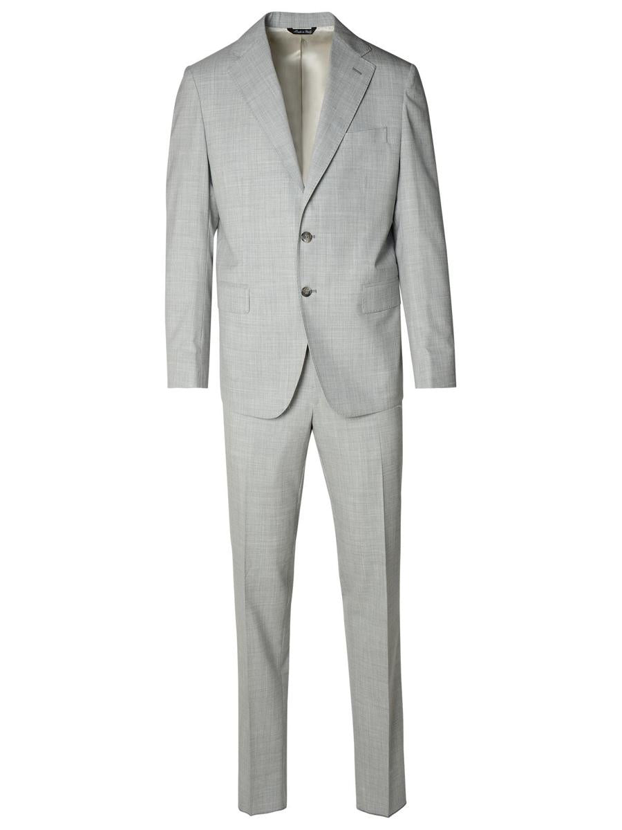 Brian Dales Grey Wool Suit