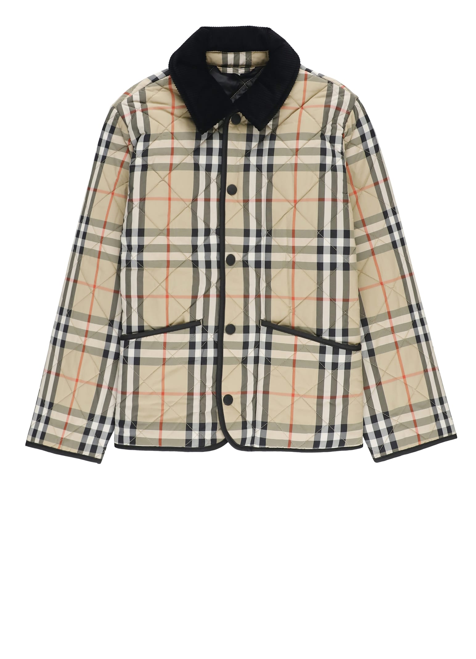 Burberry Milo Check Quilted Jacket