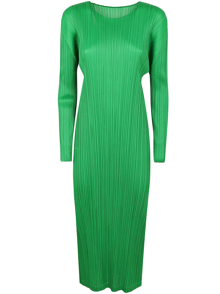 Pleats Please Issey Miyake Monthly Colors: February Midi Dress Clothing