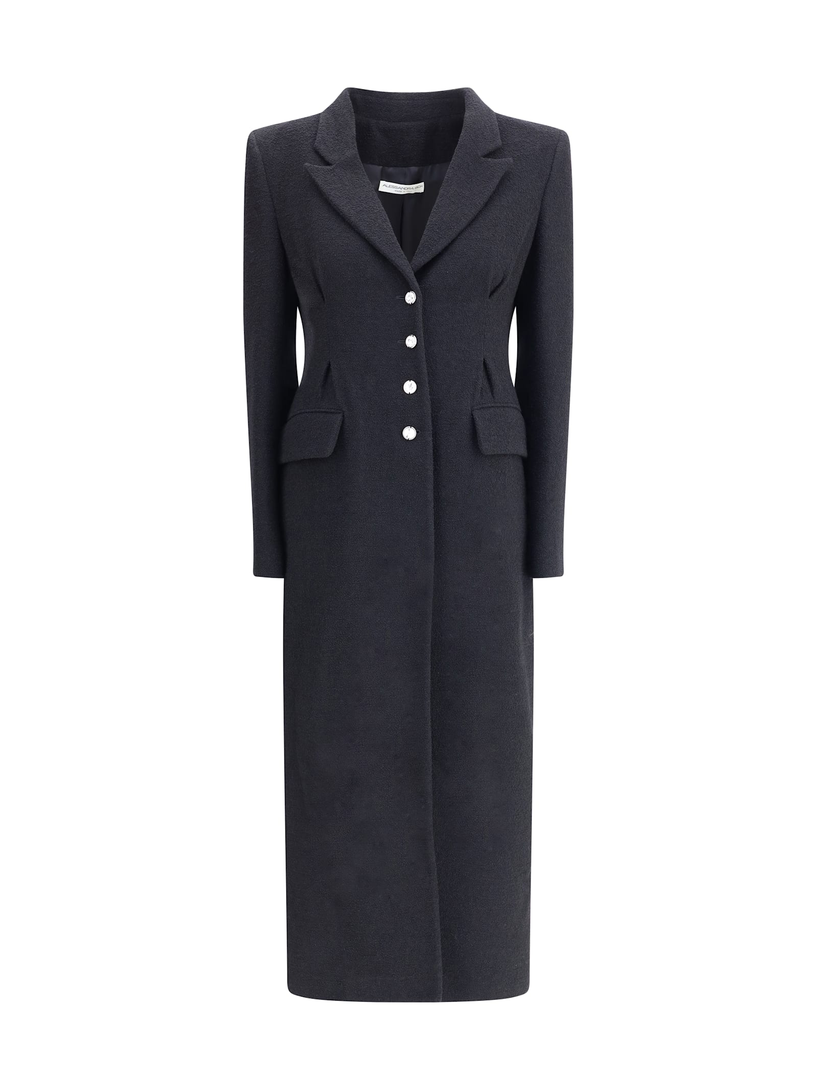 Alessandra Rich Tweed Long Coat