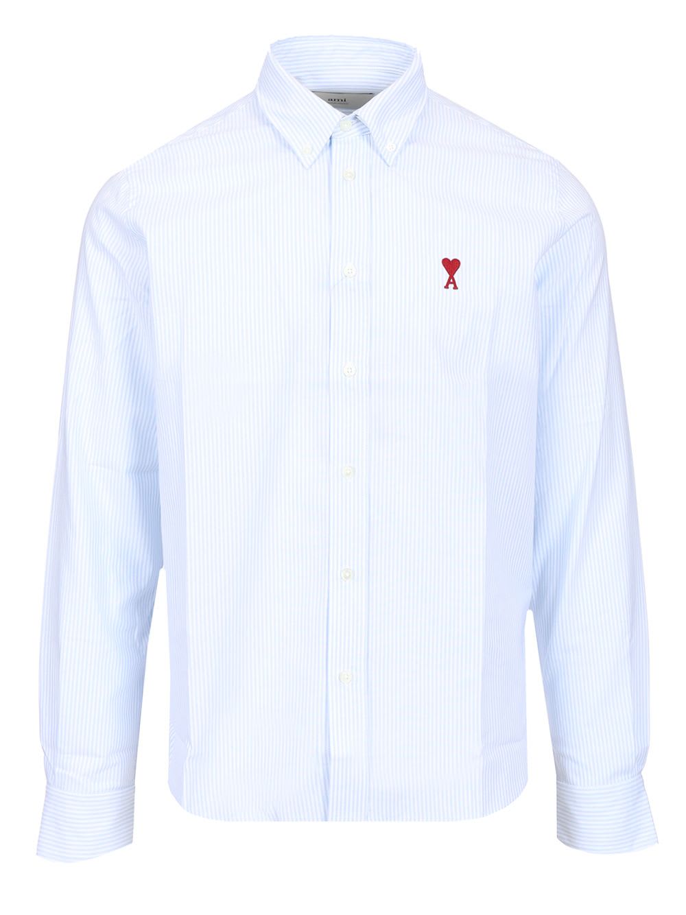Ami Alexandre Mattiussi Striped ami De Coeur Shirt