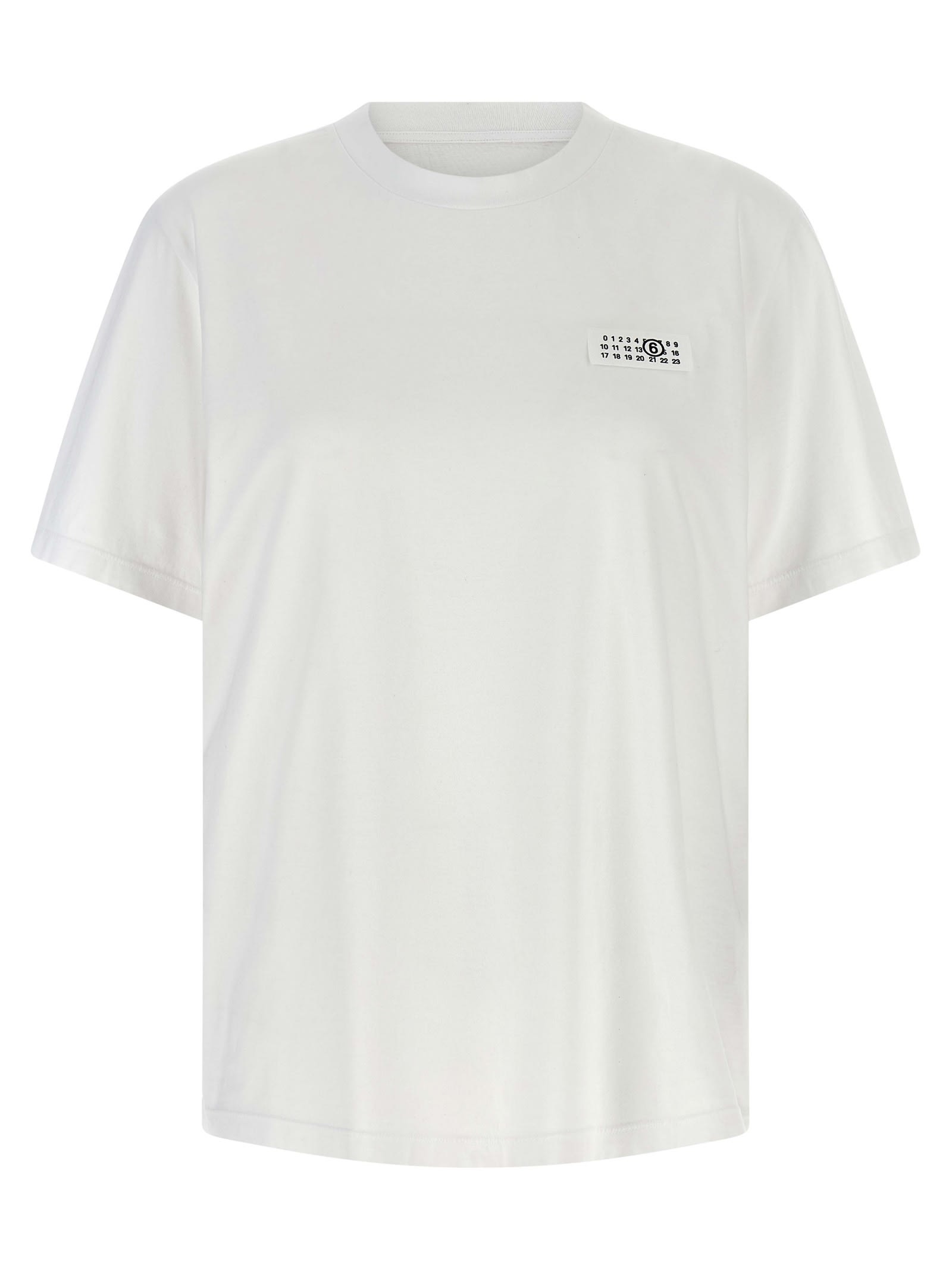 MM6 Maison Margiela numeric Signature Mm6 T-shirt
