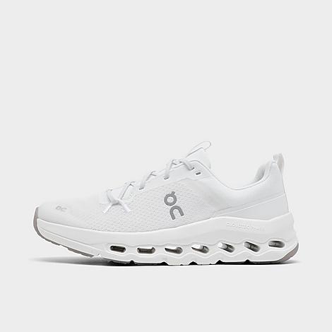 On Big Kids Cloudleap Stretch Lace Casual Shoes in White Size: 3.5