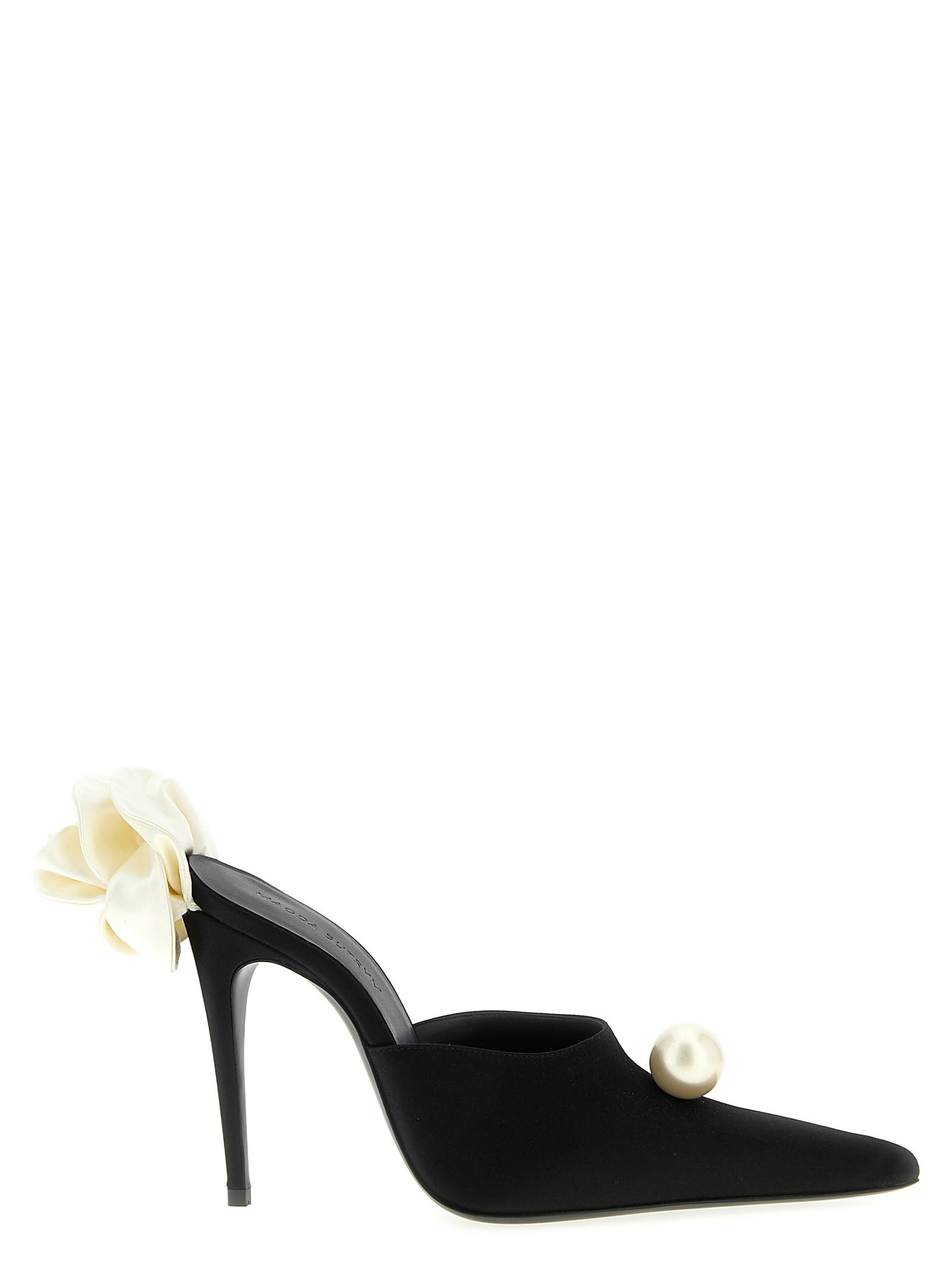 Magda Butrym Satin Mules