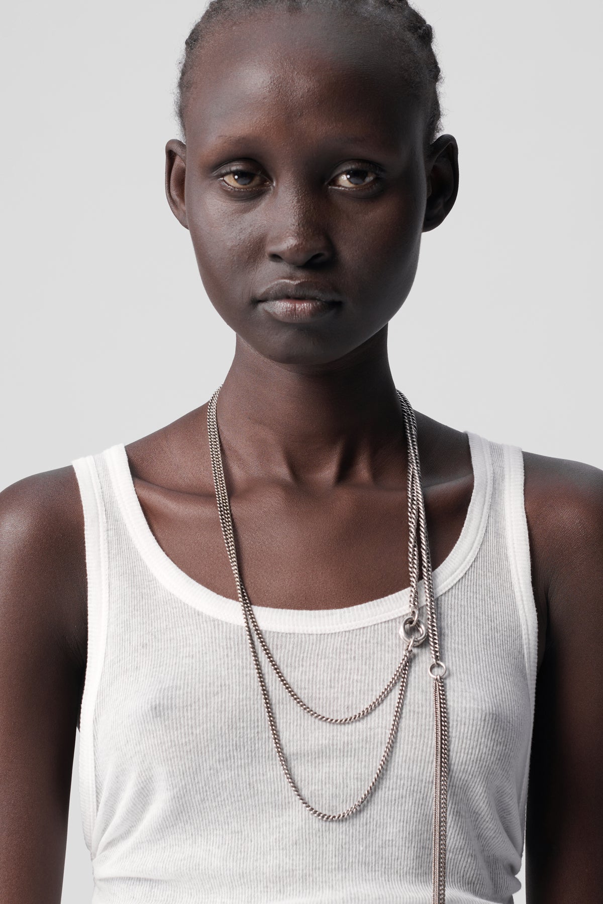 Mara Wrinkled Cropped Tank Top