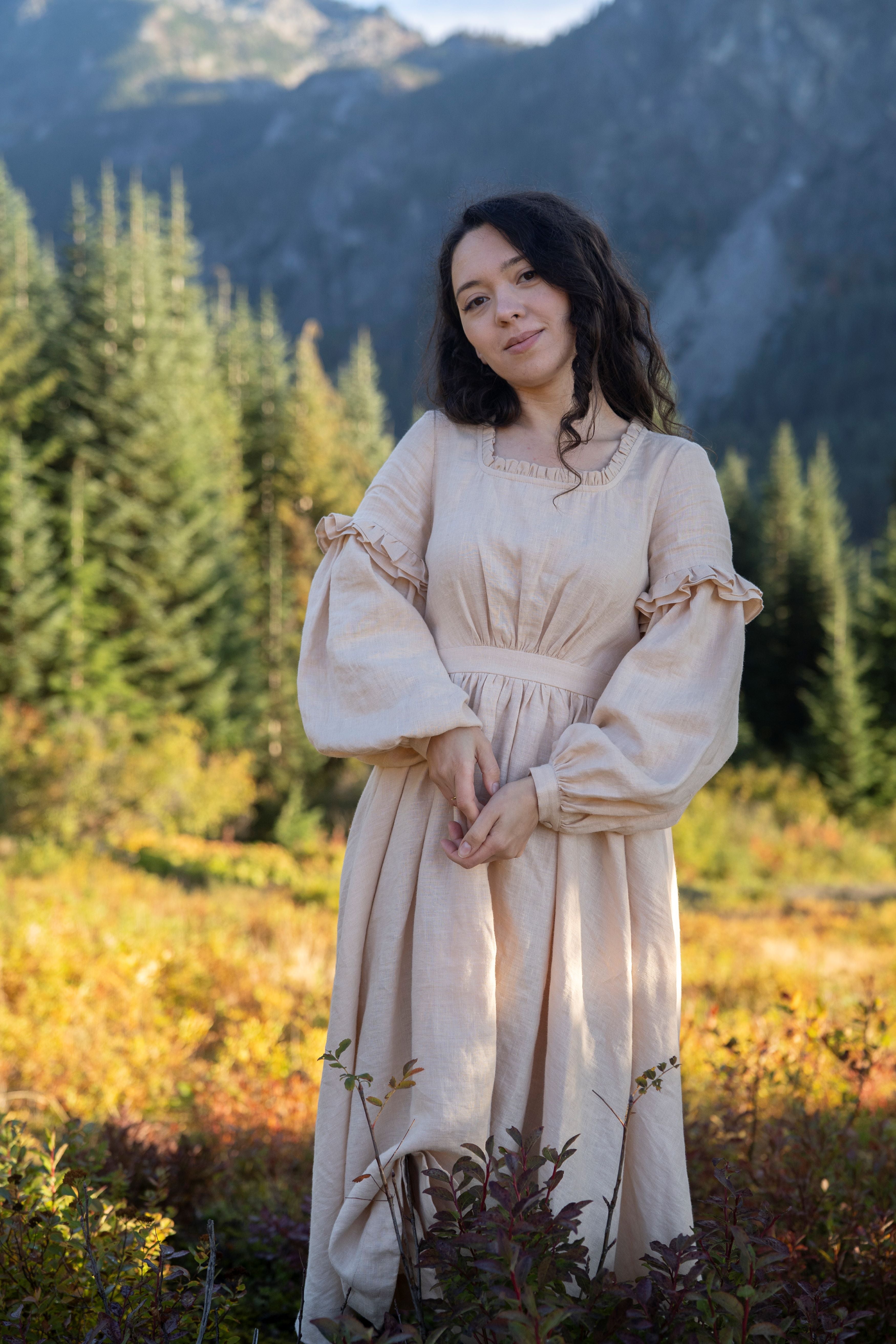 Ella Linen Dress