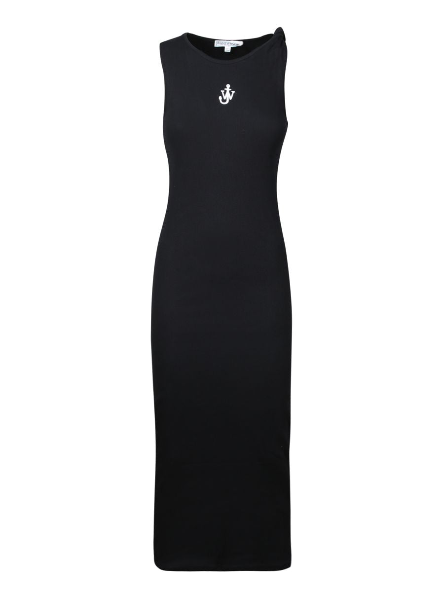 JW Anderson Logo Ribbed Dress