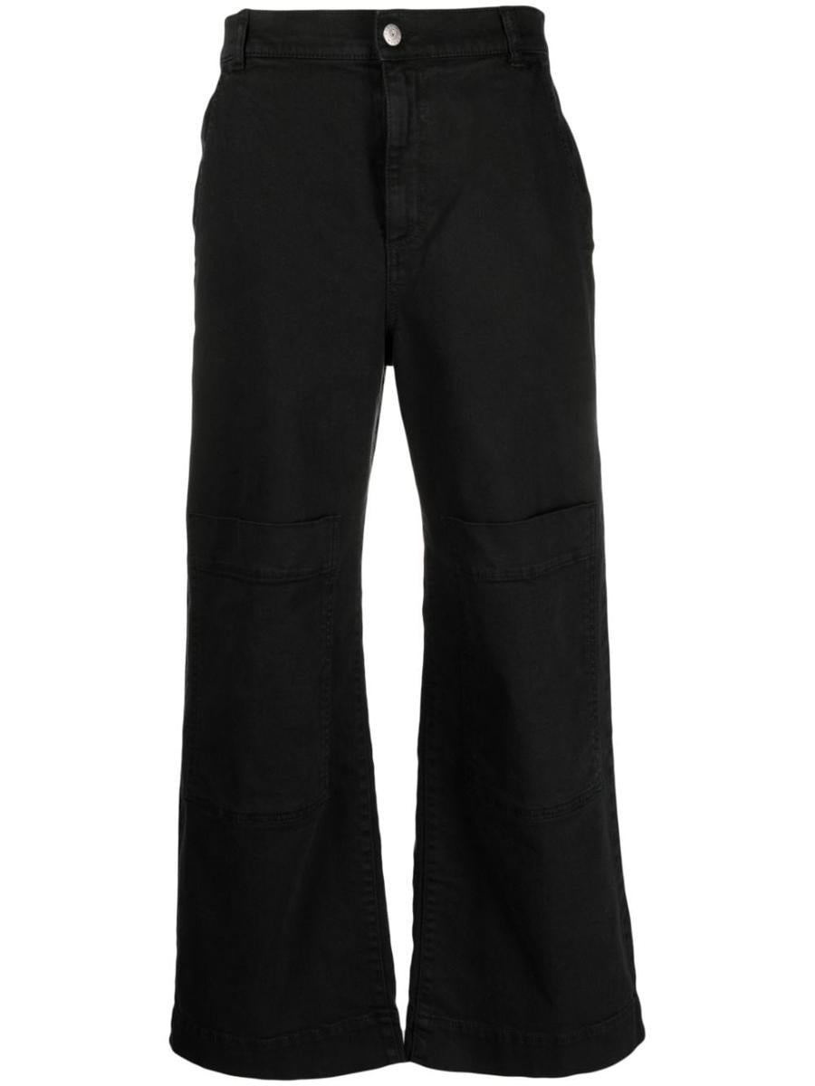 P. A.R. O.S. H. Low-Rise Wide-Leg Jeans