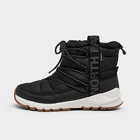 The North Face Women's Thermoball Lace-Up Boots in TNF BLACK/GARDENIA W Size: 7.0