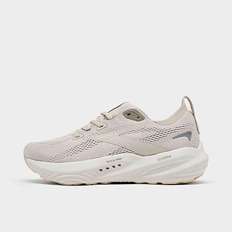 Brooks Women's Glycerin 22 Running Shoes in Almond Peach/London Fog/Almond Size: 5.5