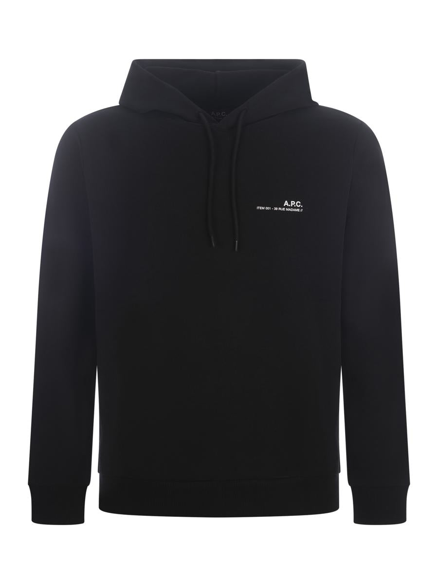 A. P.C. Hoodie Sweatshirt "Item"