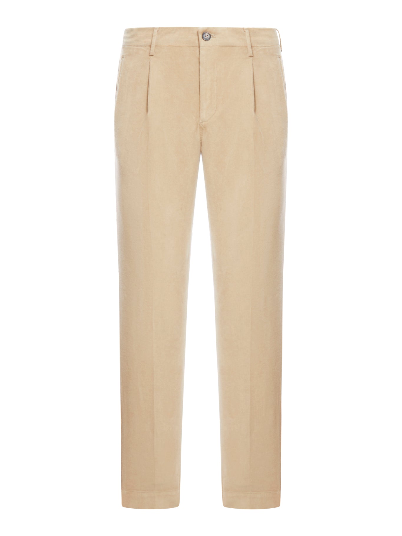 COTTON TROUSERS WITH PLEATS - Incotex - Man