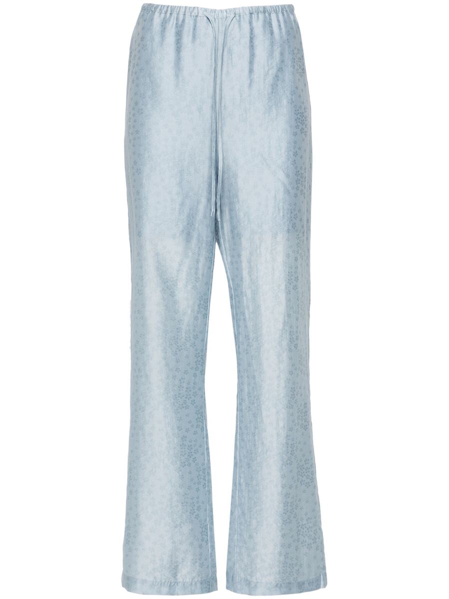 Rodebjer Lunara Pants Wide Full Length Clothing