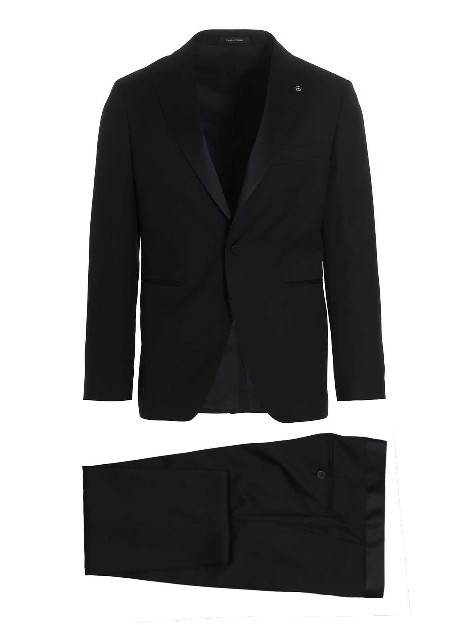 Tagliatore Tucked-up Dress