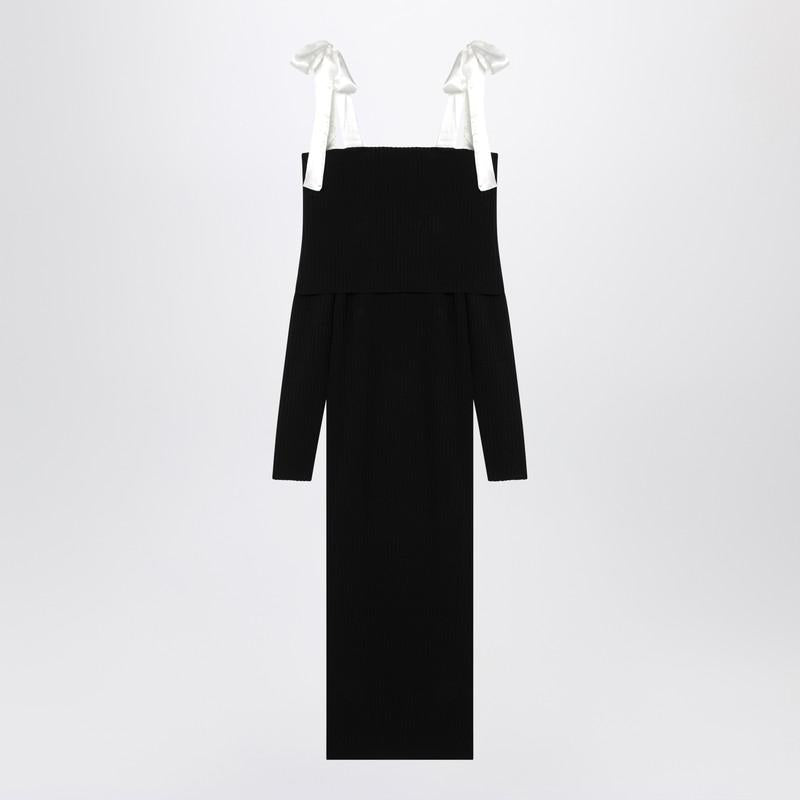 Rotate Birger Christensen Midi Dress With Bows