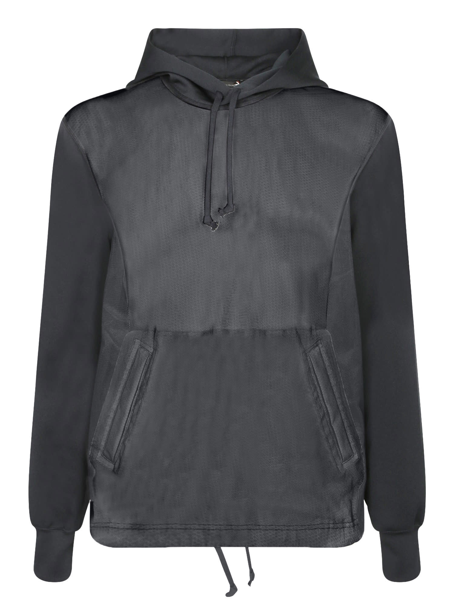 Comme Des Garçons Homme Plus Black Nylon Hoodie