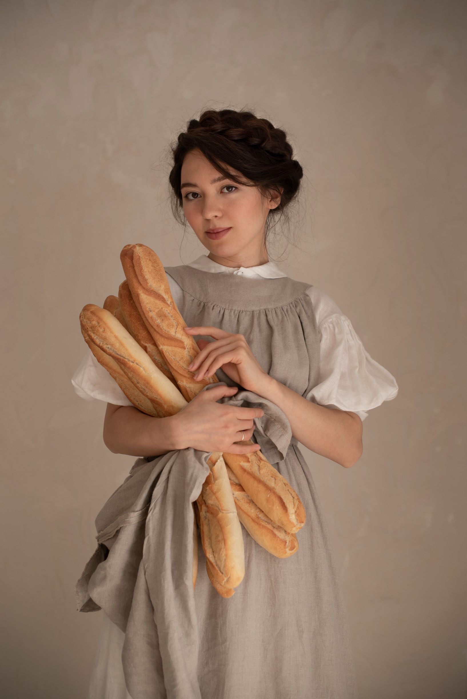 Marmee Pinafore | Linen pinafore