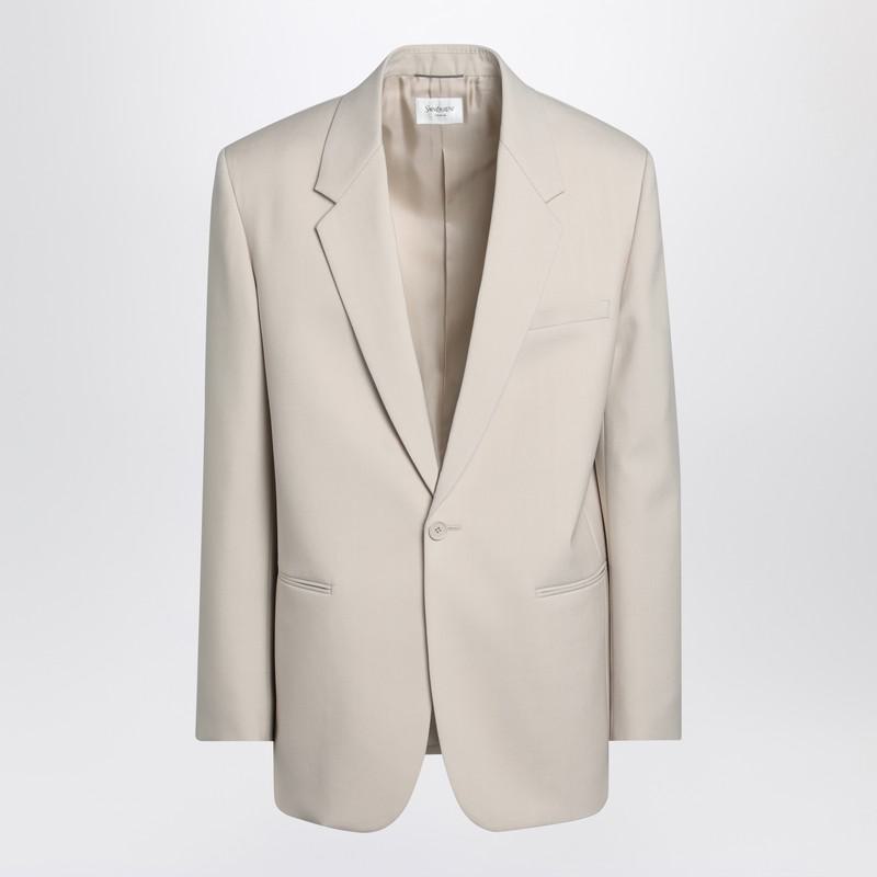 Saint Laurent Light Single-Breasted Jacket