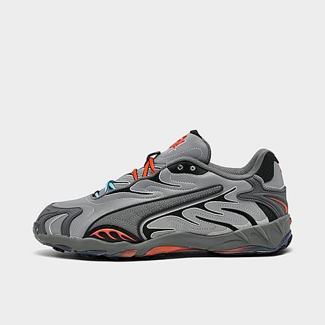 PUMA x A$AP Rocky Inhale Mesh Casual Shoes in Grey/Reflective Silver/Black Size: 4.0