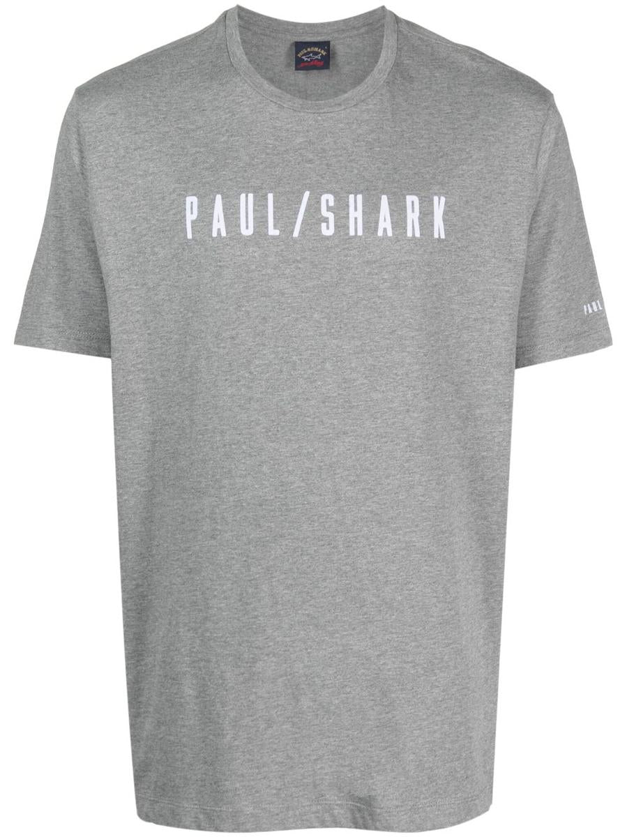 Paul & Shark Logo-Print T-Shirt Clothing